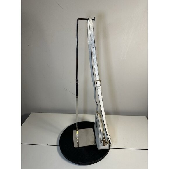 Michael Kors White Cross Body Bag With belt Loops - Picture 5 of 11